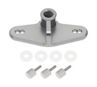 SG Store Adattatore Per Montaggio Su Bicicletta Supporto Per Telecomando Compatibile Con DJI Air 3 Mini 4 Pro Mini 3 Mini 3 Pro 1/4 Con Accessori Argento
