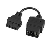 SG Store Cavo adattatore convertitore da 17 pin a 16 pin da OBD1 a OBD2, compatibile con Toyota