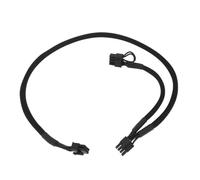 SG Store Cavo di Alimentazione Modulare CPU A 8 Pin A Doppio PCIe 6+2 Pin per Scheda Grafica 60+20 Cm Compatibile con Thermaltake Toughpower