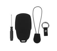 SG Store Custodia Protettiva Per Chiave Auto A 4 Pulsanti In Pelle Scamosciata Compatibile Con Chery Compatibile Con Omoda C5 Nero