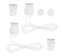 SG Store Kit di 2 catene per tende a rullo resistenti, lunghezza 3,5 m, per tende a rullo con tubi di diametro 38 mm, colore bianco, 35 mm