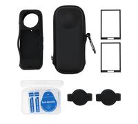 SG Store Kit di accessori protettivi per fotocamera, custodia protettiva rigida in silicone, copriobiettivo compatibile con Insta 360 X4