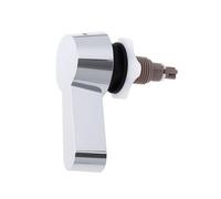 SG Store Leva Di Scarico Doppio Per Cassetta WC Maniglia In Plastica Cromata 7,8 * 6,8 Cm Per Sistema Di Scarico Con Cassetta Azionata Da Maniglia
