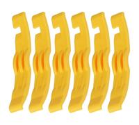 SG Store Leva per pneumatici in nylon, 6 pezzi, con gancio per raggi, 10 cm, per mountain bike e bici da strada