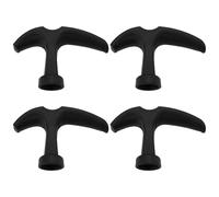 SG Store Maniglia di Avviamento per Tosaerba 4 Pezzi Apertura Superiore da 5 Mm Apertura Inferiore da 5,6 Mm Adatta per Generatore di Tosaerba con Cordino da 5 Mm Motosega Avviamento(79x50,2 Mm)