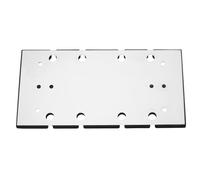 SG Store Piastra Supporto Piastra Supporto Foglio Levigatrice Pezzo Ricambio 183x90mm Compatibile con Makita BO3700 BO3710 BO3711 Accessori Per Elettroutensili