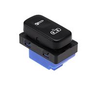 SG Store Pulsante interruttore serratura centrale per auto 1Z0962125A compatibile con Octavia MK2 2004-2013 Yeti 2009-2017 interruttori interni parti di ricambio automobilistiche