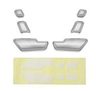 SG Store Set con 6 Pezzi Copripulsanti Per Interruttore Regolazione Sedile Della Porta Compatibile con Mercedes Classe ML W166 W246 W204 Tappi Per Pulsanti Di Regolazione Sedile