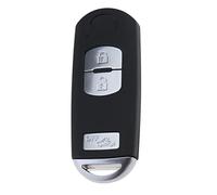 SG Store Sostituzione Guscio Chiave Remota Per Auto A 3 Pulsanti Compatibile con Mazda 3 CX-5 CX-3 6 Tourer MX-5 Custodia Portachiavi Nera 85x30x19mm
