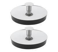 SG Store Tappo di scarico in gomma di grandi dimensioni, 5,3 x 2,2 cm, adatto per vasca da bagno, lavabo, cucina, 2 pezzi