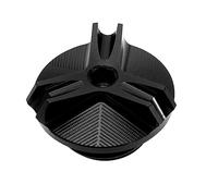 SG Store Tappo di scarico olio motore coperchio tappo ciotola dado carter compatibile con Kawasaki Z900/ Z400/ Z650/ Z900/ Z1000 M20x2.5 CNC parti di moto, nero