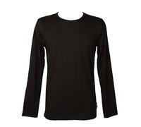 SG T-shirt uomo BIKKEMBERGS maglia manica lunga girocollo cotone elasticizzato a