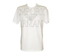 SG T-shirt uomo EMPORIO ARMANI maglia mezza manica girocollo con logo stampato p