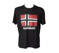 SG T-shirt uomo NAPAPIJRI maglietta manica corta girocollo cotone con stampa art