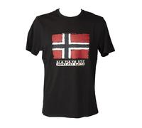 SG T-shirt uomo NAPAPIJRI maglietta manica corta girocollo cotone con stampa art