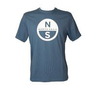 SG T-shirt uomo NORTH SAILS maglietta girocollo manica corta cotone con stampa a