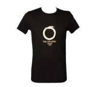 SG T-shirt uomo TRUSSARDI manica corta girocollo con logo stampato puro cotone a