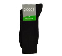 SG UN PAIO calza lunga calzino sottoginocchio uomo cotone filo di scozia CIOCCA