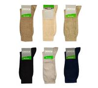 SG UN PAIO calza lunga calzino sottoginocchio uomo cotone filo di scozia CIOCCA