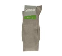 SG UN PAIO calza lunga calzino sottoginocchio uomo cotone filo di scozia CIOCCA