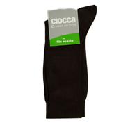 SG UN PAIO calza lunga calzino sottoginocchio uomo cotone filo di scozia CIOCCA