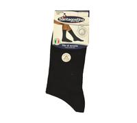 SG UN PAIO calze SANTAGOSTINO uomo basso corto calzino puro cotone filo di scozi