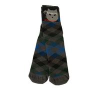 SG Un paio di calze uomo CIOCCA bassi corti con gommini antisdrucciolo antisciv