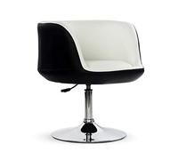 Sgabelli da bar girevoli in altezza regolabile, sedie imbottite in ecopelle con braccioli, design facile da sollevare, comoda seduta per sala da pranzo o uso domestico