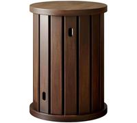 Sgabelli impilabili in legno, tavolini rotondi per soggiorno, sala da pranzo, balcone, sedie da bar multifunzionali, design salvaspazio, mobili moderni per la casa