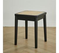 Sgabelli impilabili in rattan, sedie da pranzo di metà secolo, sedie per soggiorno, camera da letto, piccole sedie da cucina, sedie per la casa, ristorante, sedia da trucco senza schienale, vero ratta