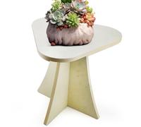 Sgabelli In Legno - Arredamento Moderno per Elevazione Resistente Al Balcone per Vasi Multifunzionali Soluzione Decorativa Elegante per Giocattoli E Vernici Oggetto