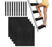 Sgabelli per letto a soppalco, 10 pollici, antiscivolo, in schiuma EVA, 5 pezzi, con cinghie regolabili, per dormitori, camerette dei bambini e letti a castello, per garantire sicurezza e sicurezza