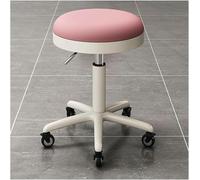 Sgabelli rotolanti feci rotanti sgabelli ergonomici sedia estetista per salone sgabello per bellezza, capelli, salone di massaggio, laboratorio, cucina, sedia da ufficio regolabile (colore: a)
