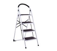 SCALA SGABELLO ACCIAIO ANTISCIVOLO BRIXO COMFORT STEP GRADINI 4
