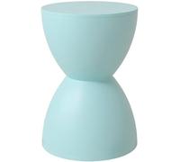 Sgabello a Clessidra in Plastica Impermeabile, Sgabelli Rotondi in Plastica in Stile Nordico Moderno per Camerino del Bagno (Colori Multipli)(GuangmianF)