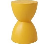 Sgabello a Clessidra in Plastica Impermeabile, Sgabelli Rotondi in Plastica in Stile Nordico Moderno per Camerino del Bagno (Colori Multipli)(GuangmianP)