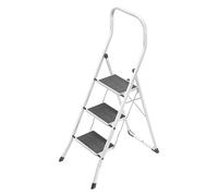 Gierre Sgabello Superstep Acciaio verniciato, 2 gradini, H 1115 mm
