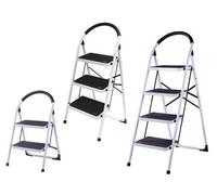 SGABELLO A GRADINI SCALE ACCIAIO DE LUXE STEP UP 3 GRADINI