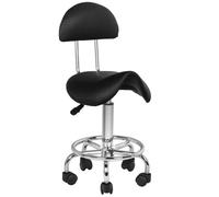 Sgabello a sella | cod. 6001 (nero)