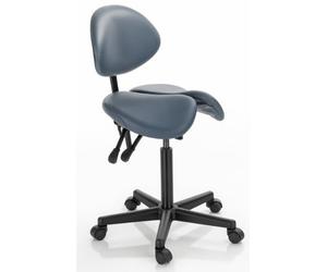 SGABELLO A SELLA CON SCHIENALE MASTER MASSAGE SADDLE ART. 350.321