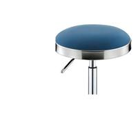 Sgabello a Sella, Sgabello Girevole Rotolante Argento Beige Sedia for Salone di Bellezza, Cuscino in Pelle for Cure Mediche, Sedia for Tatuaggi for Manicure for Massaggi da Ufficio(Light Gray,Gold)