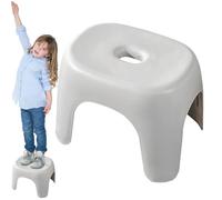Sgabello a step - sgabello basso leggero portatile con design anti -slip | Sgabello a riposo versatile per cucina, soggiorno e bagno | Schiò salva per sedersi, raggiungere e un passo | Du