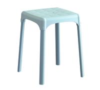 SGABELLO ALLUMINIO ANTISCIVOLO PER DOCCIA BAGNO 30X30XH42 BIANCO (51386)