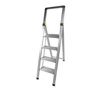 53255 - SCALA extra slim ALLUMINIO 4 GRADINI - PORTATA 150 KG - SPESSORE 5,5 CM