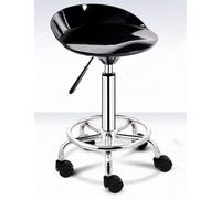 Sgabello alto da bar con schienale, ruota girevole a 360°, design moderno e minimalista, altezza regolabile per uso domestico e bar