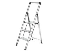 SGABELLO 'ALU-STEP' 3 gradini - aperto cm 72 x 45 x h.128,8