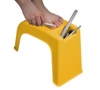 Sgabello antiscivolo per pedicure come poggiapiedi per manicure, cura e | Supporto stabile grazie al rivestimento antiscivolo, perfetto per casa, salone e viaggi