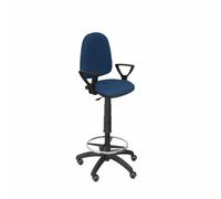 Sgabello Ayna Bali Piqueras y Crespo T04CP Azzurro Blu Marino PVC