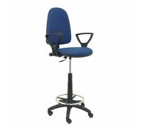 Sgabello Ayna Bali Piqueras y Crespo T04CP Azzurro Blu Marino PVC