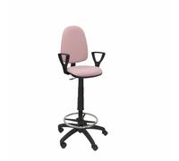 Sgabello Ayna bali Piqueras y Crespo T04CP Rosa Rosa chiaro PVC